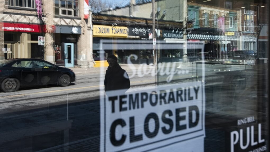 commercial property temporarily closed